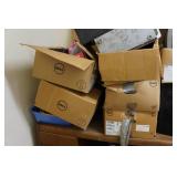 Assorted Computer Towers and Office Equipment