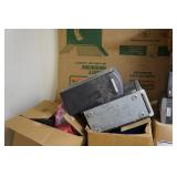 Assorted Computer Towers and Office Equipment