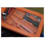 Bins with Assorted Tools and Hardware