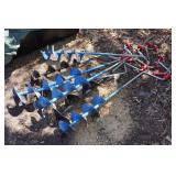 Fish Trap Flip Up Ice Shelter with Hand Augers