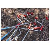 Fish Trap Flip Up Ice Shelter with Hand Augers