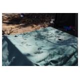 Fish Trap Flip Up Ice Shelter with Hand Augers