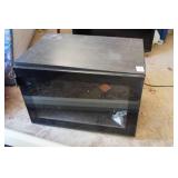 Glass Door Wood Cabinet