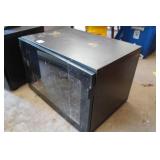 Glass Door Wood Cabinet