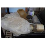 Metal Wire Shelf with Assorted Housewares