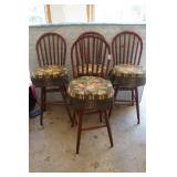 Padded Bar Height Stools