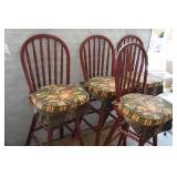 Padded Bar Height Stools