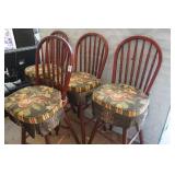 Padded Bar Height Stools