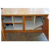Wood Storage Cabinet