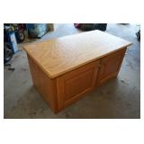 Wood Storage Cabinet