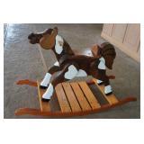 Wood Rocking Horse