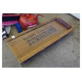 Assorted Automotive - Scrapers, Creeper, Jack Stands