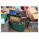 Assorted Tools, Cords, Household, Moving Blankets