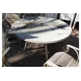 Plastic Patio Table with Chairs