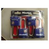 Master 4-Pack Outdoor Locks