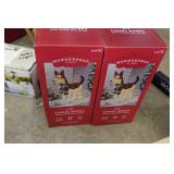 *2* Wondershop Lit Tinsel Husky Yard Décor