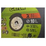 *7* Gator 10" Metal Cut-Off Wheels