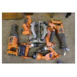 Ridgid Power Tools - Drill, Saws, Flashlight