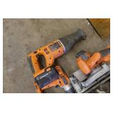 Ridgid Power Tools - Drill, Saws, Flashlight