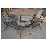 Patio Table with 6 Chairs