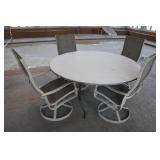 Patio Table with 4 Chairs