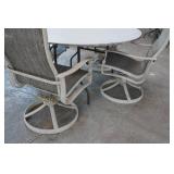 Patio Table with 4 Chairs