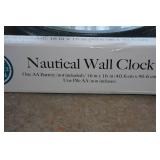 16" Nautical Wall Clock