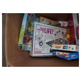 Lincoln Logs, Play-Doh, Puzzles, Board Games