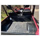 Yamaha Rhino Side by Side Utility Vehicle with Plow