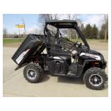 2013 Polaris UTV Ranger with Plow, 800 EFI
