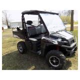2013 Polaris UTV Ranger with Plow, 800 EFI