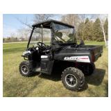 2013 Polaris UTV Ranger with Plow, 800 EFI