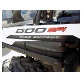 2013 Polaris UTV Ranger with Plow, 800 EFI