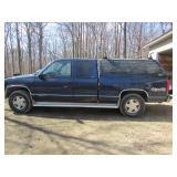 1998 CHEVY SILVERADO & PLOW