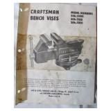 CRAFTSMAN VISE LOT