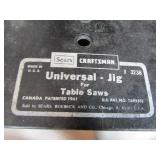 CRAFTSMAN WOODWORKING LOT