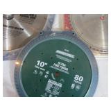 SAW BLADES/GARAGE LOT