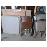 CARD TABLE/CHAIRS