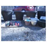 GARDENING POTS LOT