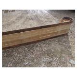 VINTAGE TOBOGGAN/ SLED LOT