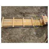 VINTAGE TOBOGGAN/ SLED LOT