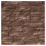 10 Boxes of MSI Bayside Earth Ledger 9.88 in. W x 19.63 in. L Textured Cement Concrete Look Wall Tile (6 sq. ft./Case)Customer Returns See Pictures