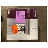 Home Decorators Collection Kristella 1-Light Black Crystal Pendant Light  Customer Returns See Pictures