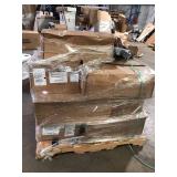 10 Boxes of MSI Bayside Earth Ledger 9.88 in. W x 19.63 in. L Textured Cement Concrete Look Wall Tile (6 sq. ft./Case)Customer Returns See Pictures