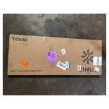 Zinus Classic 14 in. Black Metal Twin Platform Bed Frame  Customer Returns See Pictures