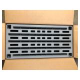 IRIS 4-Tier Large Plastic Garage Storage Shelving Unit, Gray (18 W x 56 H x 36 D)   Customer Returns See Pictures