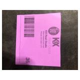 Hampton Bay Bainbridge 24 in. 5-Light Black Outdoor Urban Industrial Chandelier with Clear Seeded Glass Shades Customer Returns See Pictures