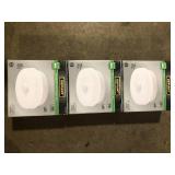 Lot of Defiant 360-Degree White Motion Activated Battery Powered Indoor/Outdoor 1-Head Dusk to Dawn LED Ceiling Light 1150 Lumen Customer Returns See Pictures