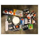 Lot of Assorted Lighting Items and Hardware Various Models and Conditions  Customer Returns See Pictures