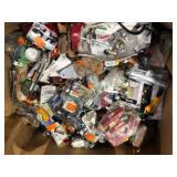 Gaylord of Assorted Door Knobs and Handles For Parts Various Models and Conditions Customer Returns See Pictures